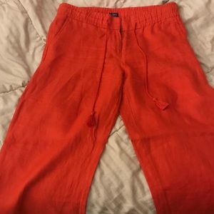 Ann Taylor Loft Linen Pants